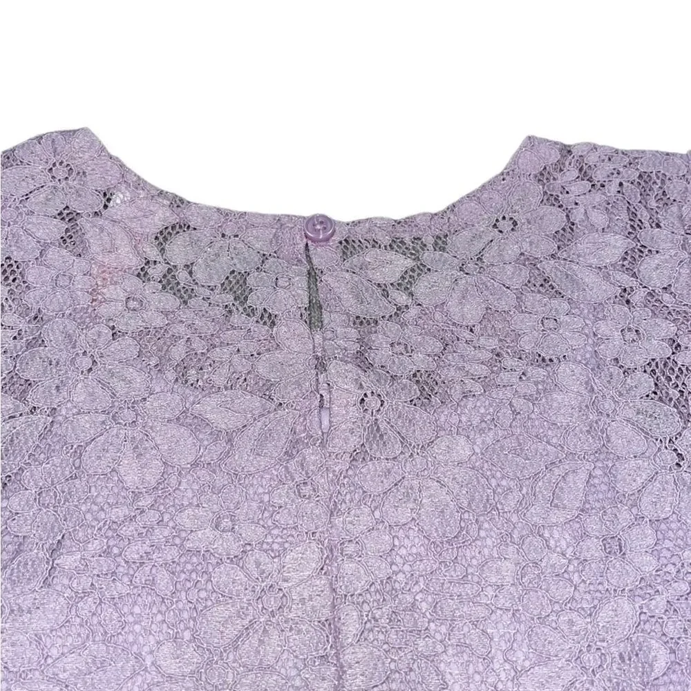 Justice lace cropped